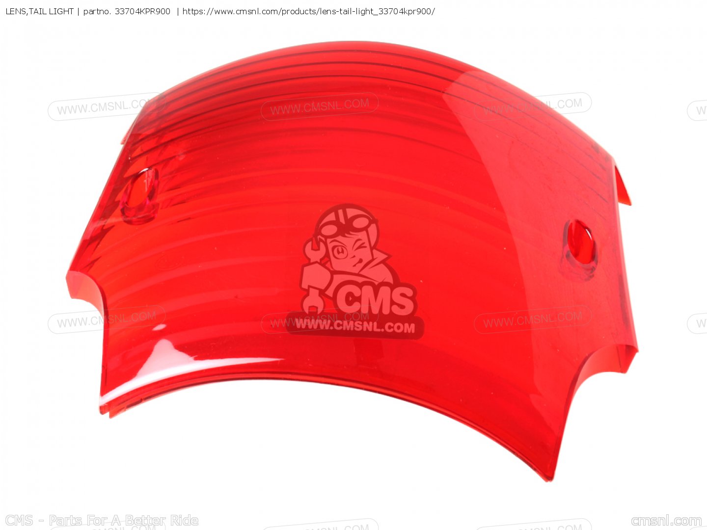 LENS,TAIL LIGHT for Honda - order at CMSNL