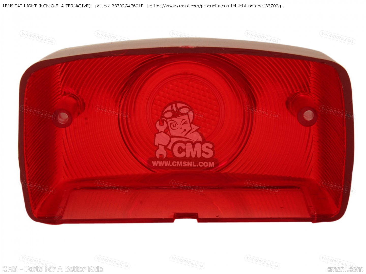 33702GA7601P Lens,taillight Honda buy the 33702GA7601P at CMSNL
