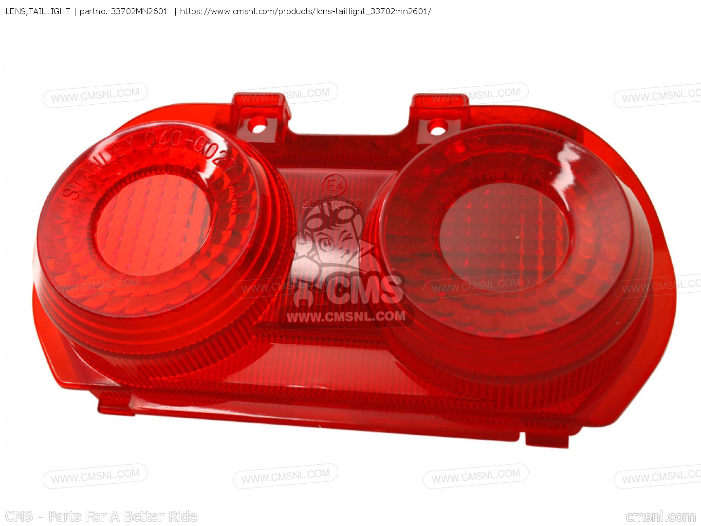 33702MN2601 Lens,taillight Honda buy the 33702MN2601 at CMSNL