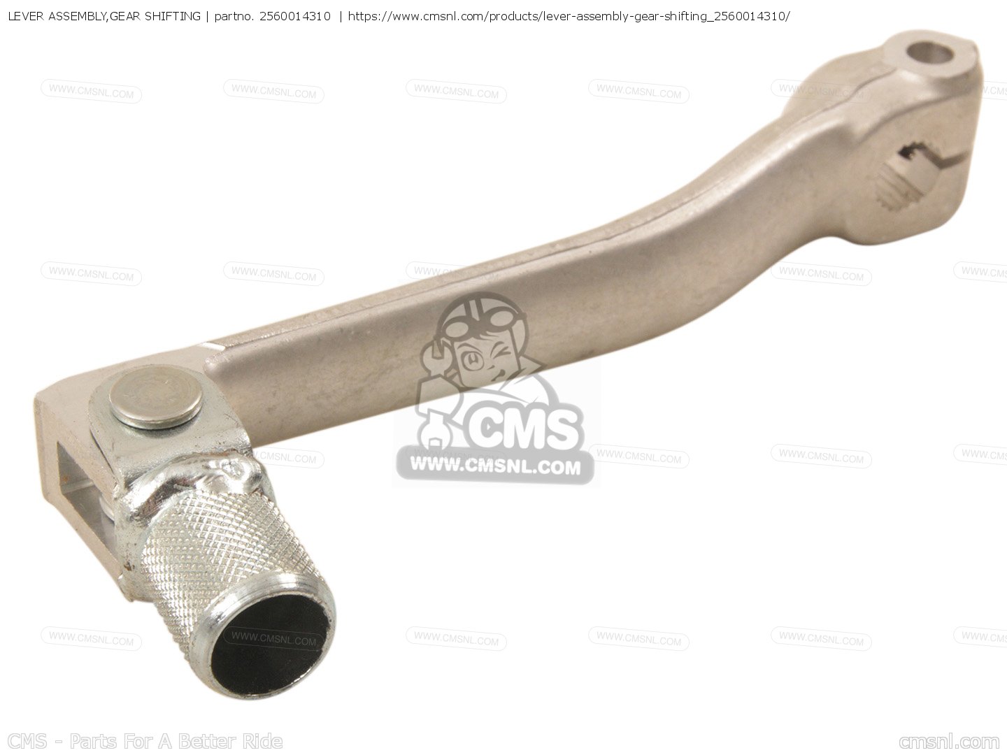 LEVER ASSEMBLY,GEAR SHIFTING for RM500 1984 (E) order at CMSNL