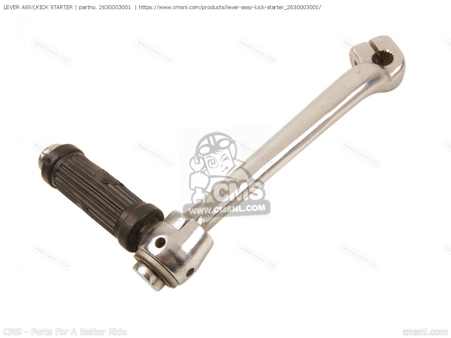 2630003001 Lever Assy,kick Starter Suzuki buy the 2630003001 at CMSNL