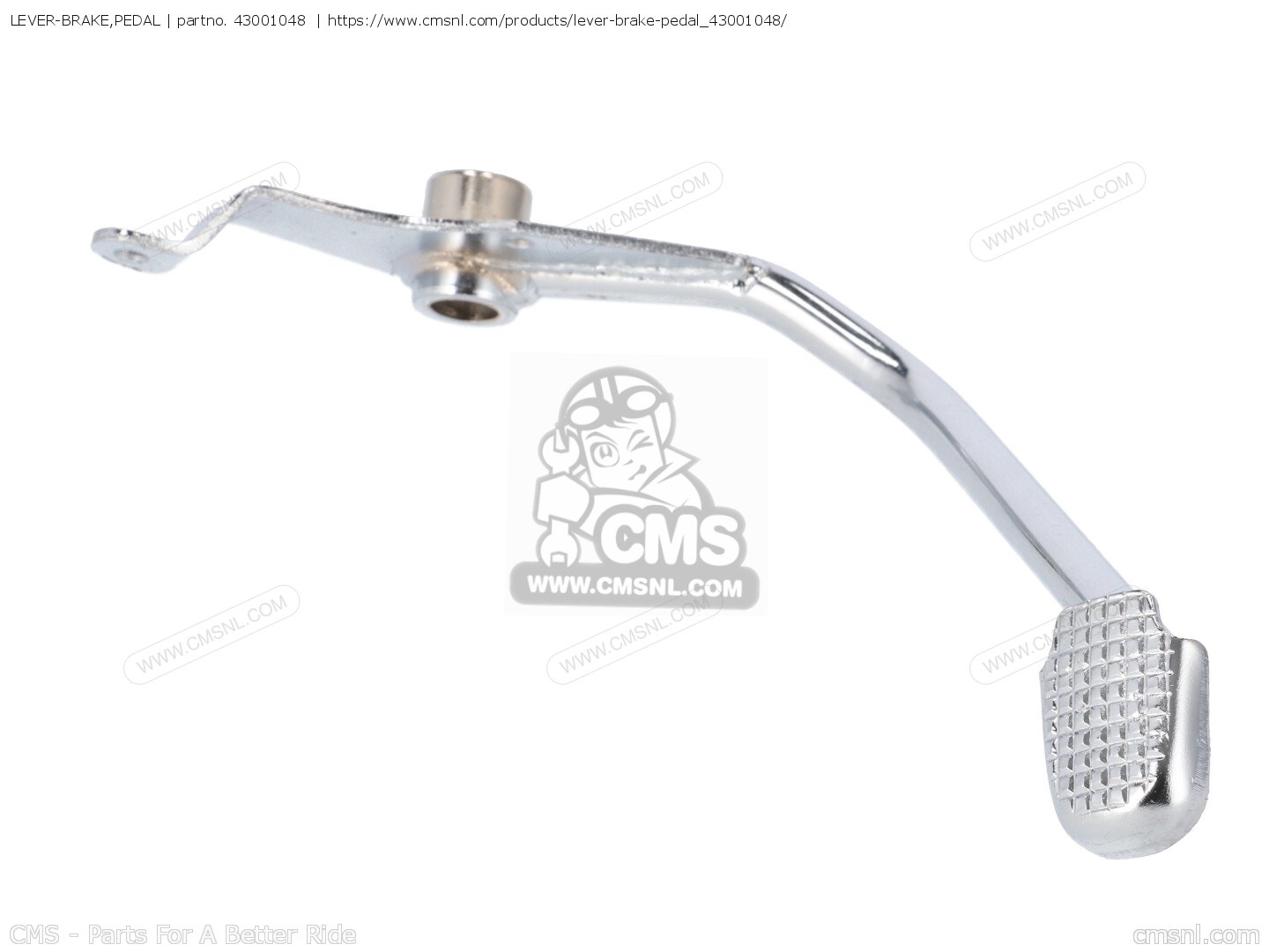 43001048 Leverbrake,pedal Kawasaki buy the 43001048 at CMSNL