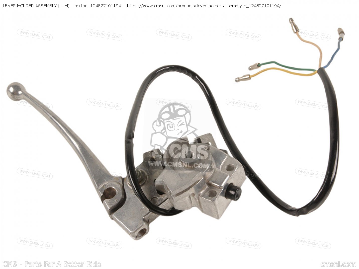 LEVER HOLDER ASSEMBLY (L. H) for YG1 TRAILMASTER 80 1964 USA order at