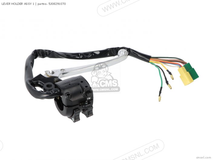 5J08291070: LEVER HOLDER ASSY 1 Yamaha - buy the 5J0-82910-70-00 at CMSNL