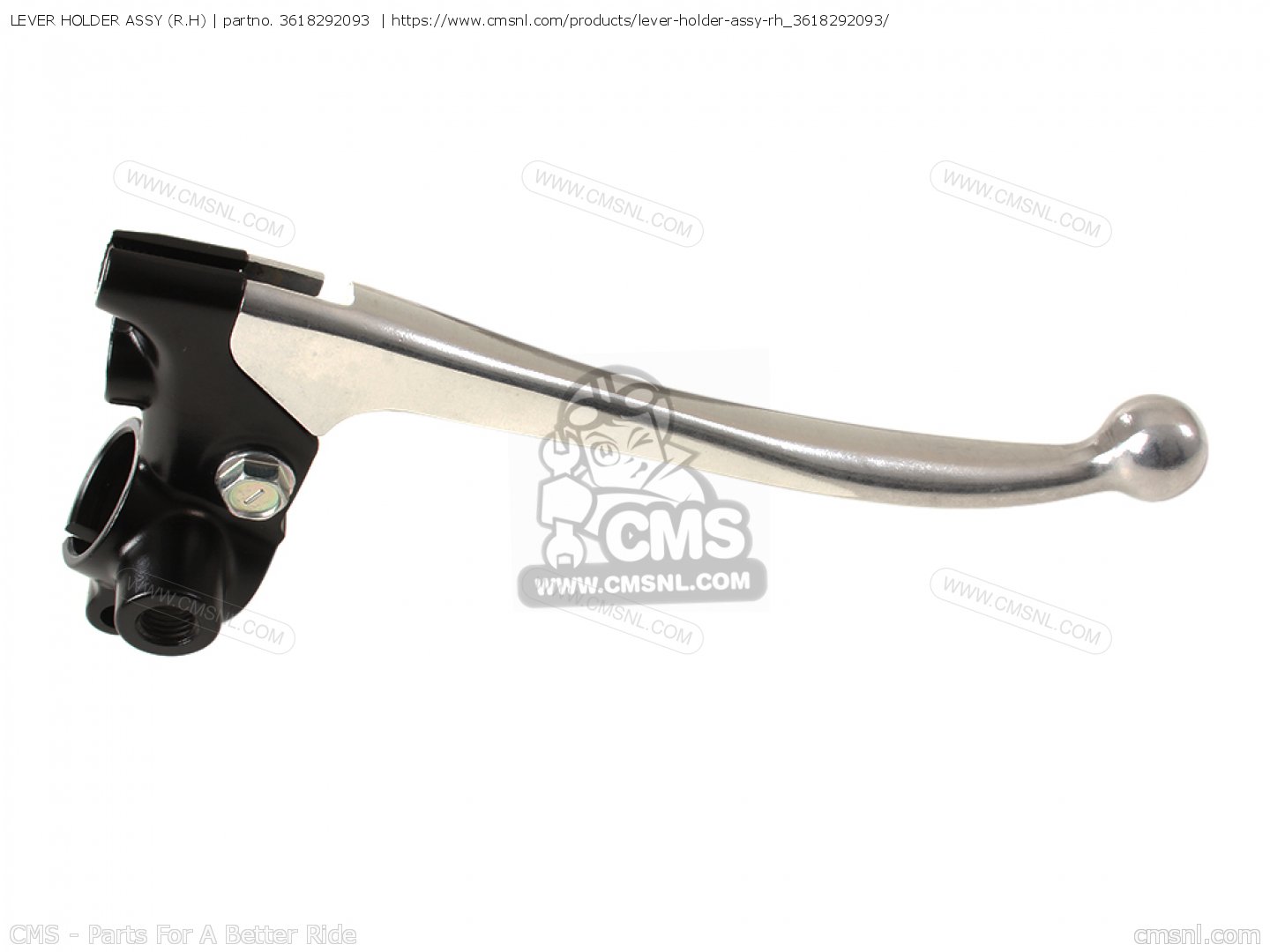 LEVER HOLDER ASSY (R.H) for SR250 1980 EXCITER1 USA order at CMSNL