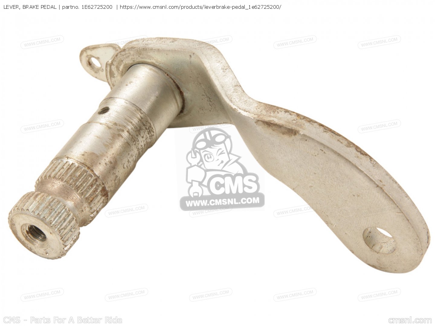 LEVER, BRAKE PEDAL for TT500 OFFROAD 1977 USA order at CMSNL