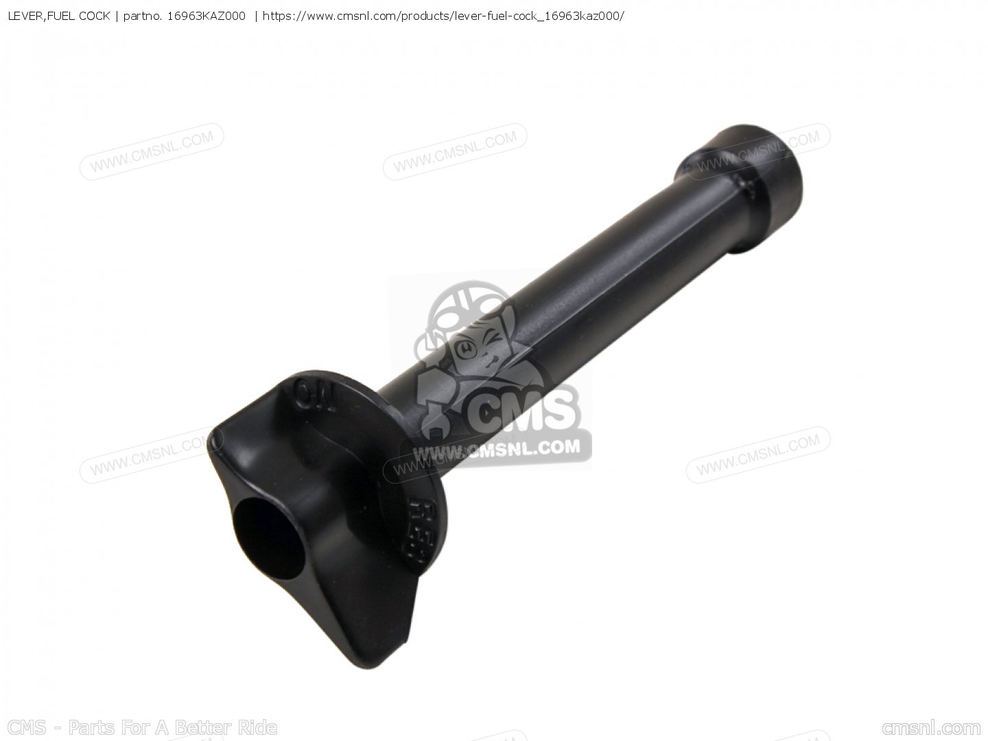 16963KAZ000: LEVER,FUEL COCK Honda - buy the 16963-KAZ-000 at CMSNL