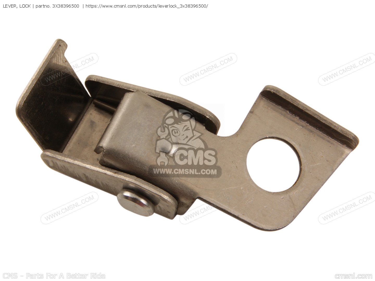 3X38396500: Lever, Lock Yamaha - buy the 3X3-83965-00 at CMSNL