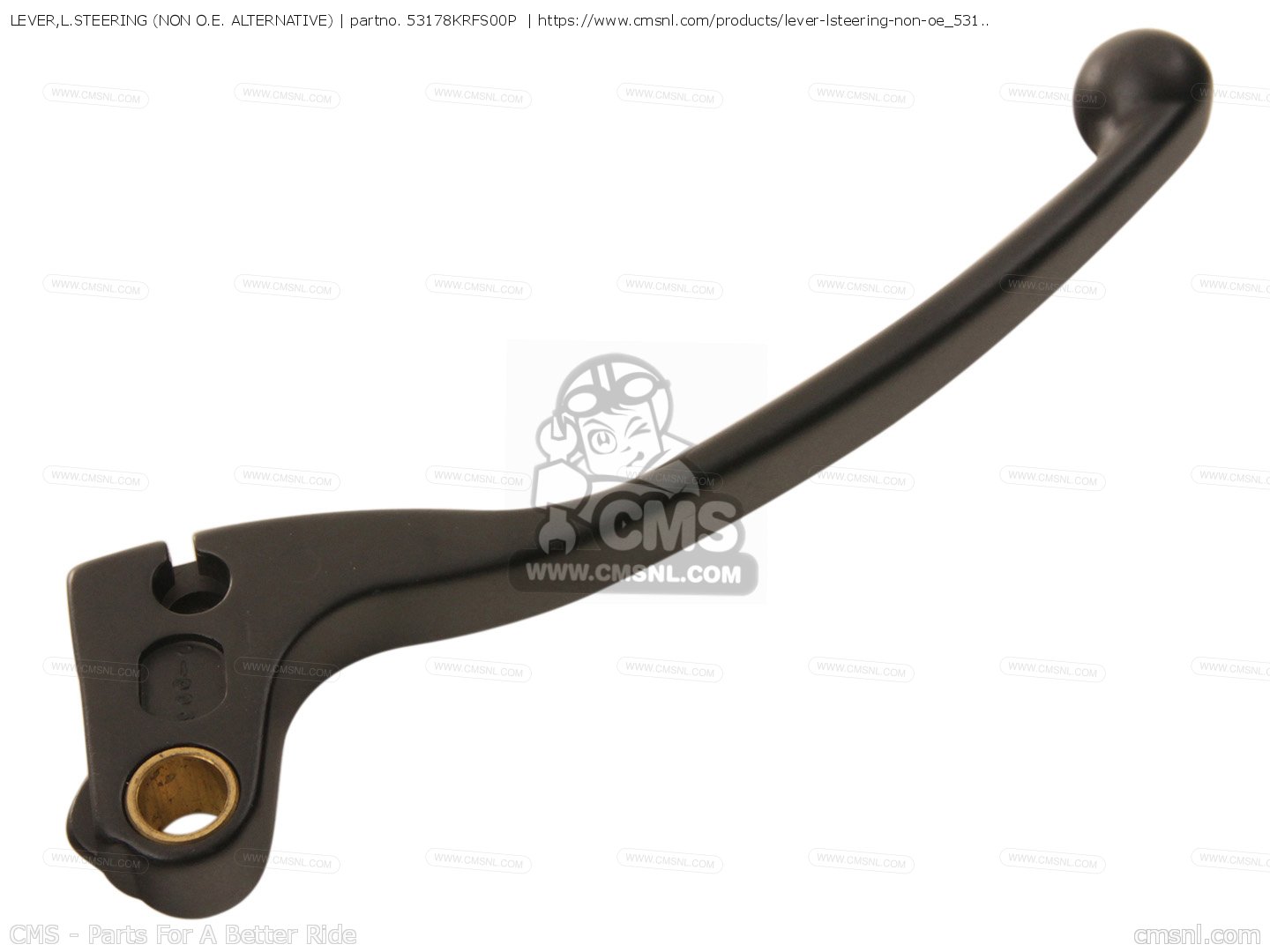 53178KRFS00P Lever,l.steering Honda buy the 53178KRFS00P at CMSNL