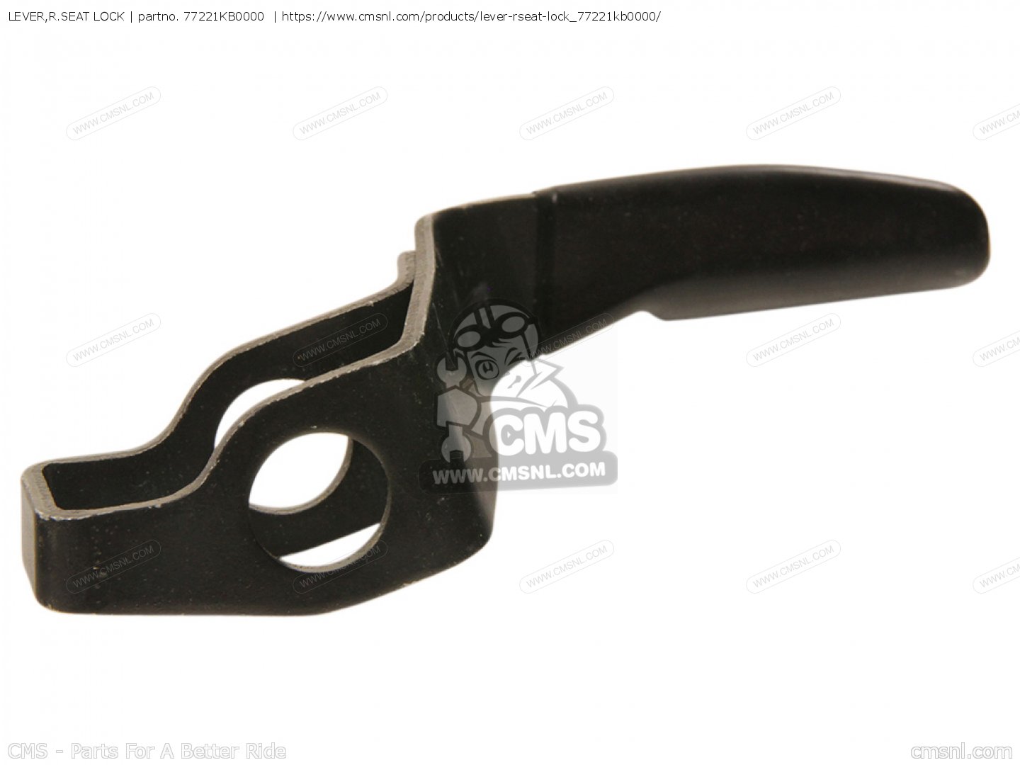 77221KB0000 Lever,r.seat Lock Honda buy the 77221KB0000 at CMSNL