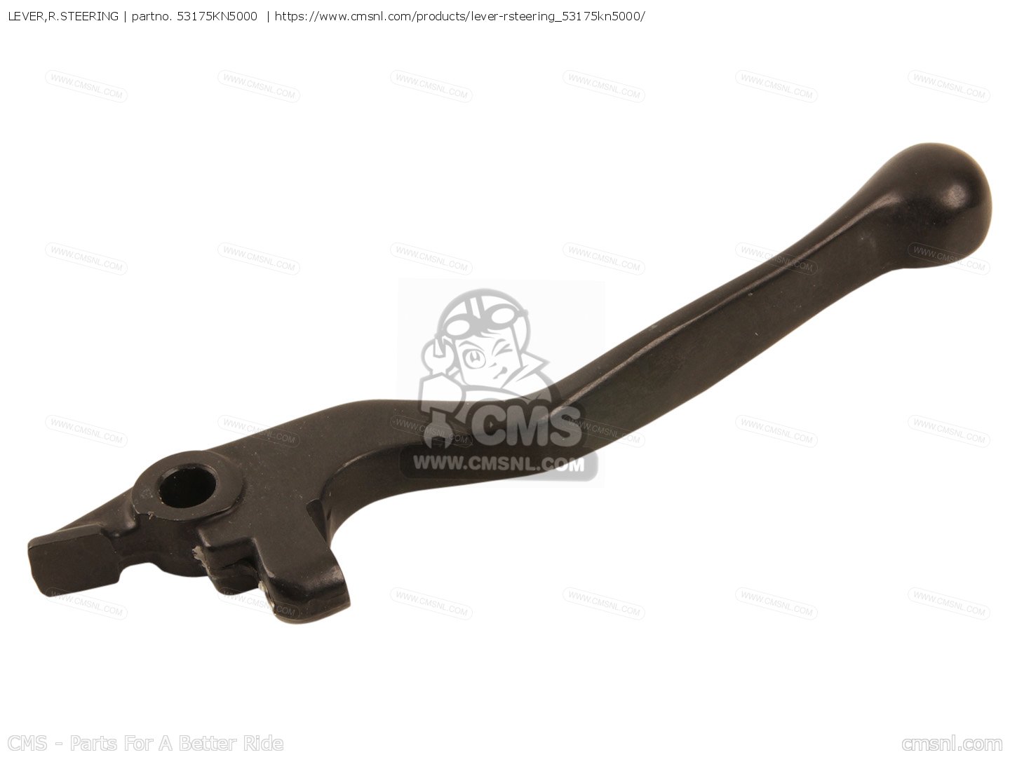 53175KN5000 Lever,r.steering Honda buy the 53175KN5000 at CMSNL