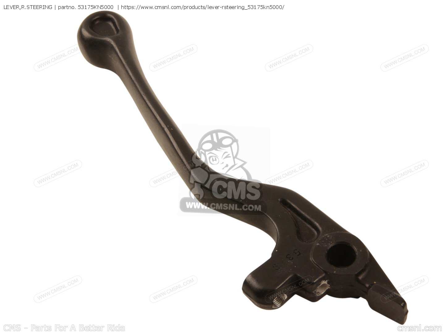 53175KN5000 Lever,r.steering Honda buy the 53175KN5000 at CMSNL