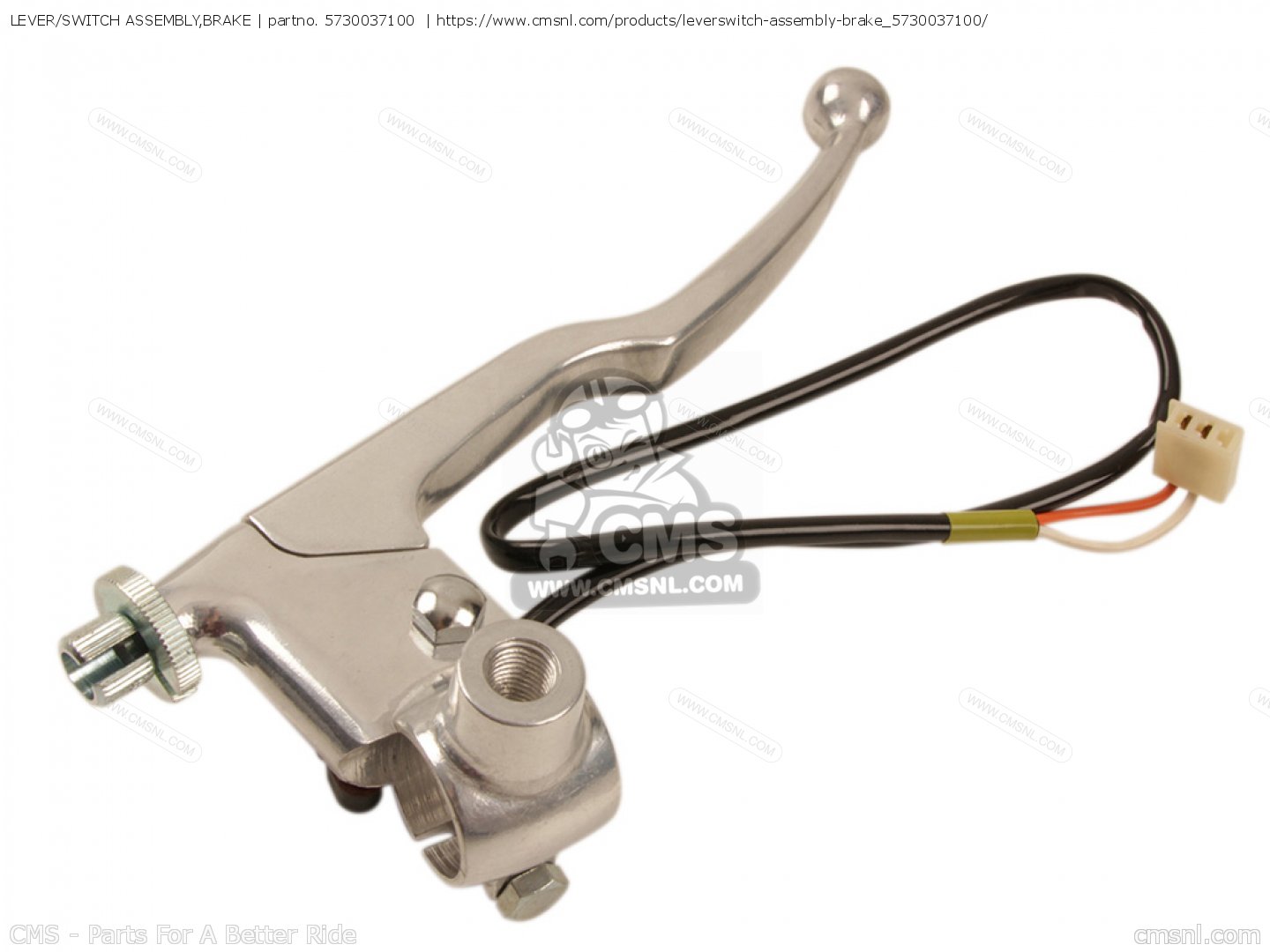 LEVER/SWITCH ASSEMBLY,BRAKE for SP400 1980 (T) (01 02 04 E06 E15 E16 E17 E21 E24 E25 E30 E34 E39