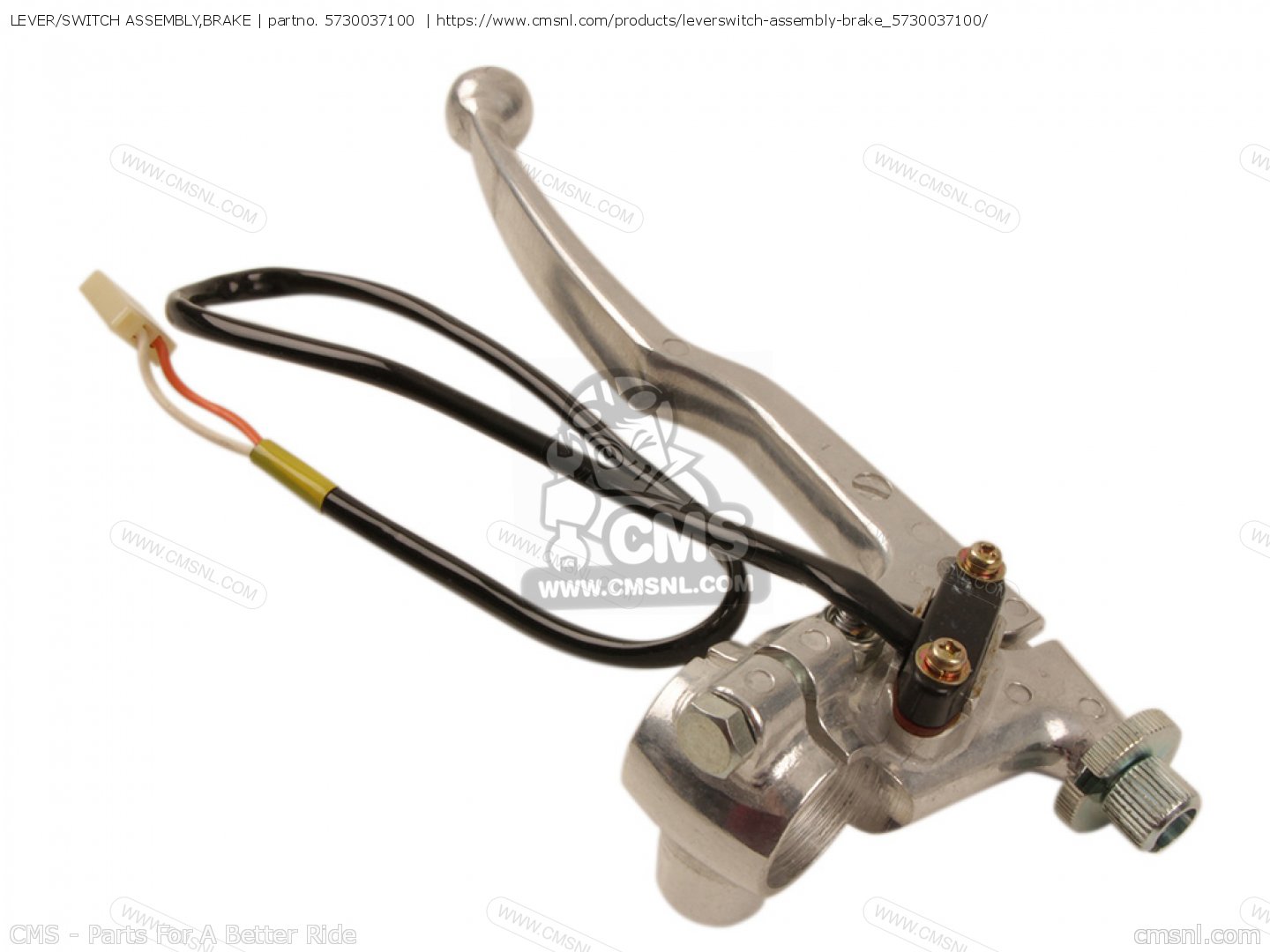 LEVER/SWITCH ASSEMBLY,BRAKE for TS250ER 1980 (T) (01 02 E04 E09 E16 E17 E18 E21 E22 E24 E30 E39