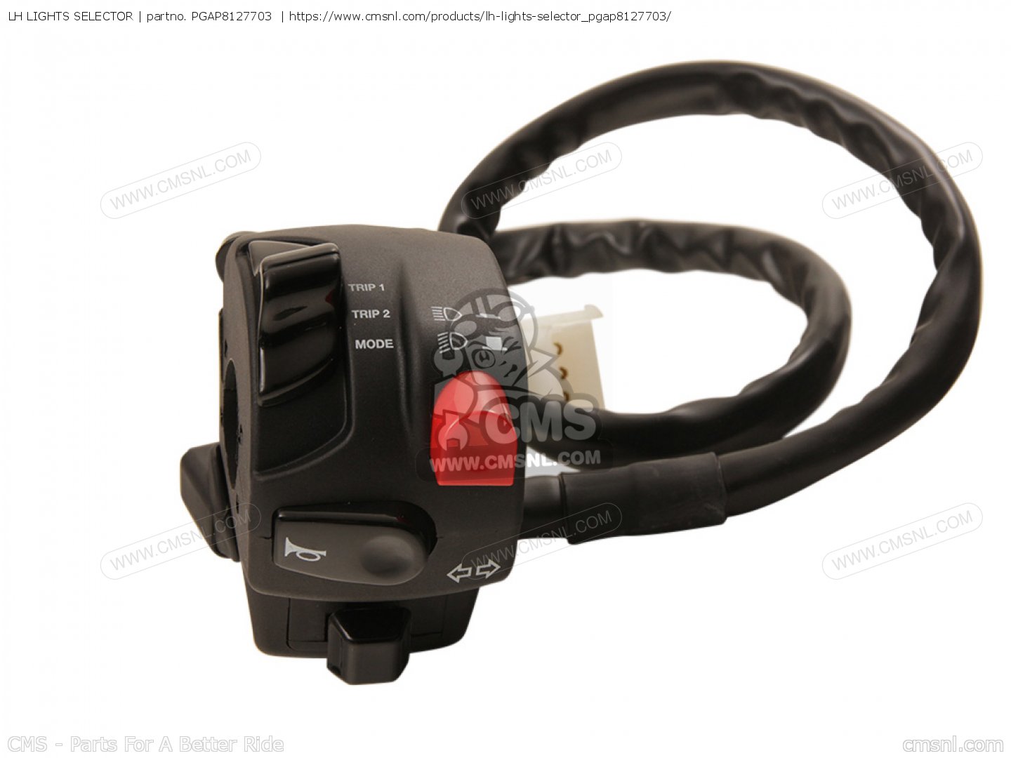 PGAP8127703: LH LIGHTS SELECTOR Piaggio Group - buy the PGAP8127703: LH LIGHTS SELECTOR Piaggio Group - buy the