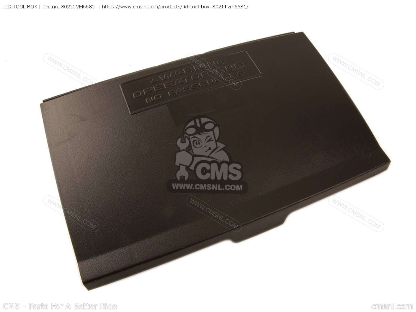 Mi 出品 80211VM6681: LID,TOOL BOX Honda - buy the 80211-VM6-681 at CMSNL