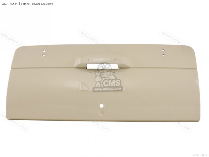 85201538080N: Lid, Trunk Honda - buy the 85201-538-080N at CMSNL