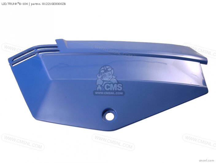 81221GE8000ZB: Lid,trunk*b-104 Honda - Buy The 81221-GE8-000ZB At CMSNL