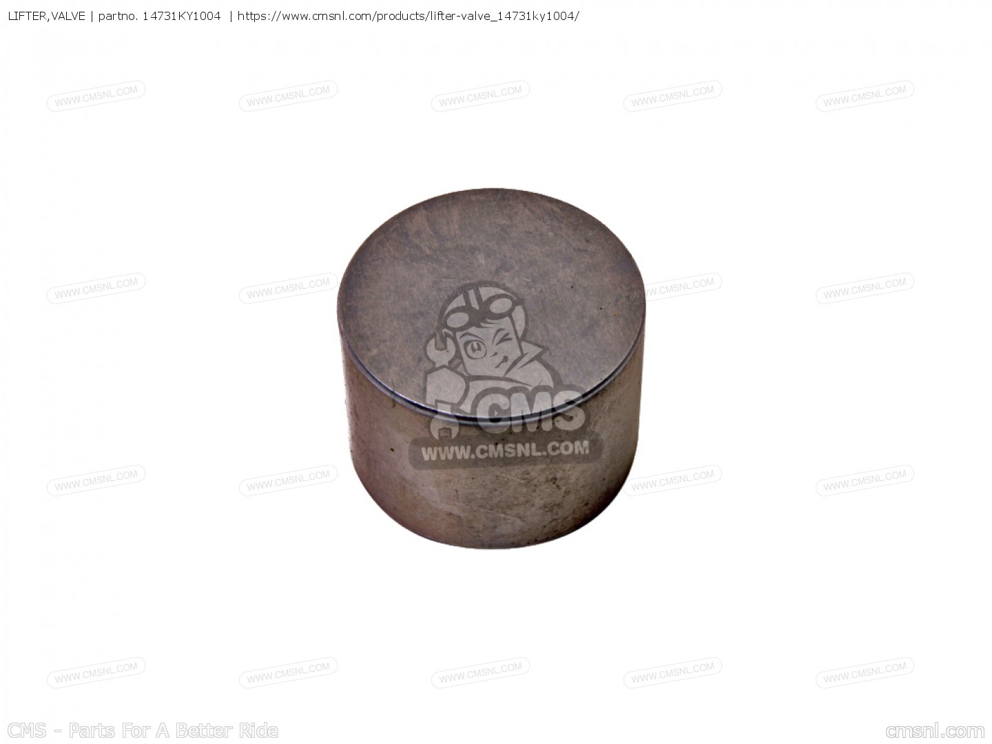 14731KY1004 Lifter,valve Honda buy the 14731KY1004 at CMSNL