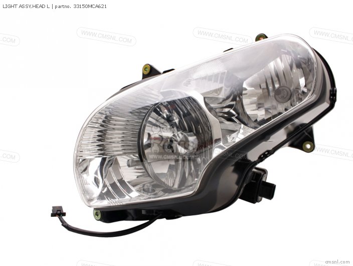 Honda LIGHT ASSY,HEAD L 33150MCA621