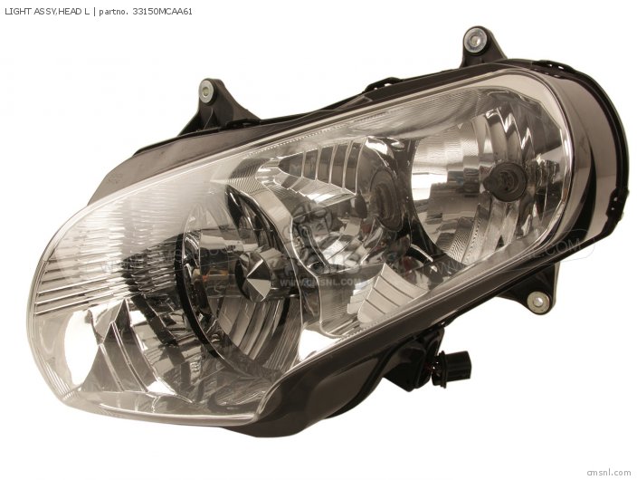 Honda LIGHT ASSY,HEAD L 33150MCAA61 Honda LIGHT ASSY,HEAD L 33150MCAA61