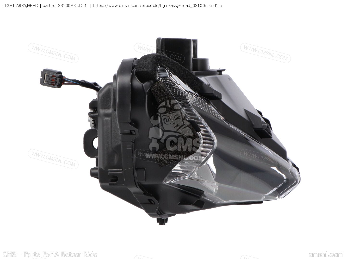 33100MKND11: LIGHT ASSY,HEAD Honda - buy the 33100-MKN-D11