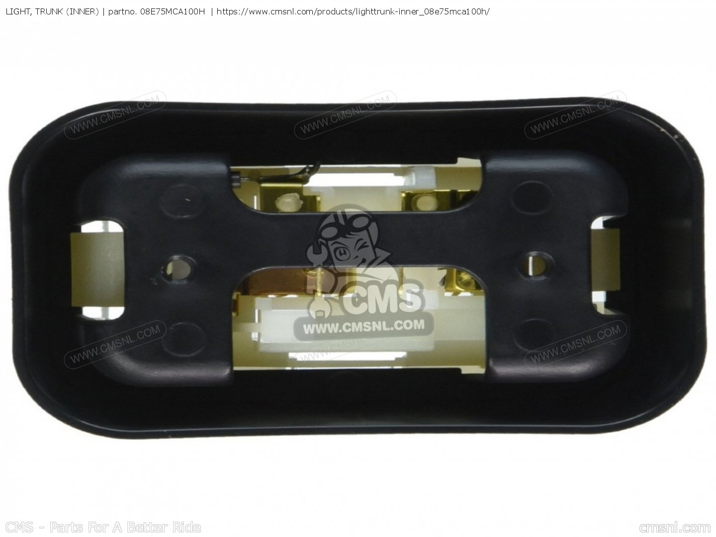 Trunk Inner 08E75MCA100H: LIGHT, TRUNK (INNER) Honda - buy the 08E75-MCA-100H at CMSNL