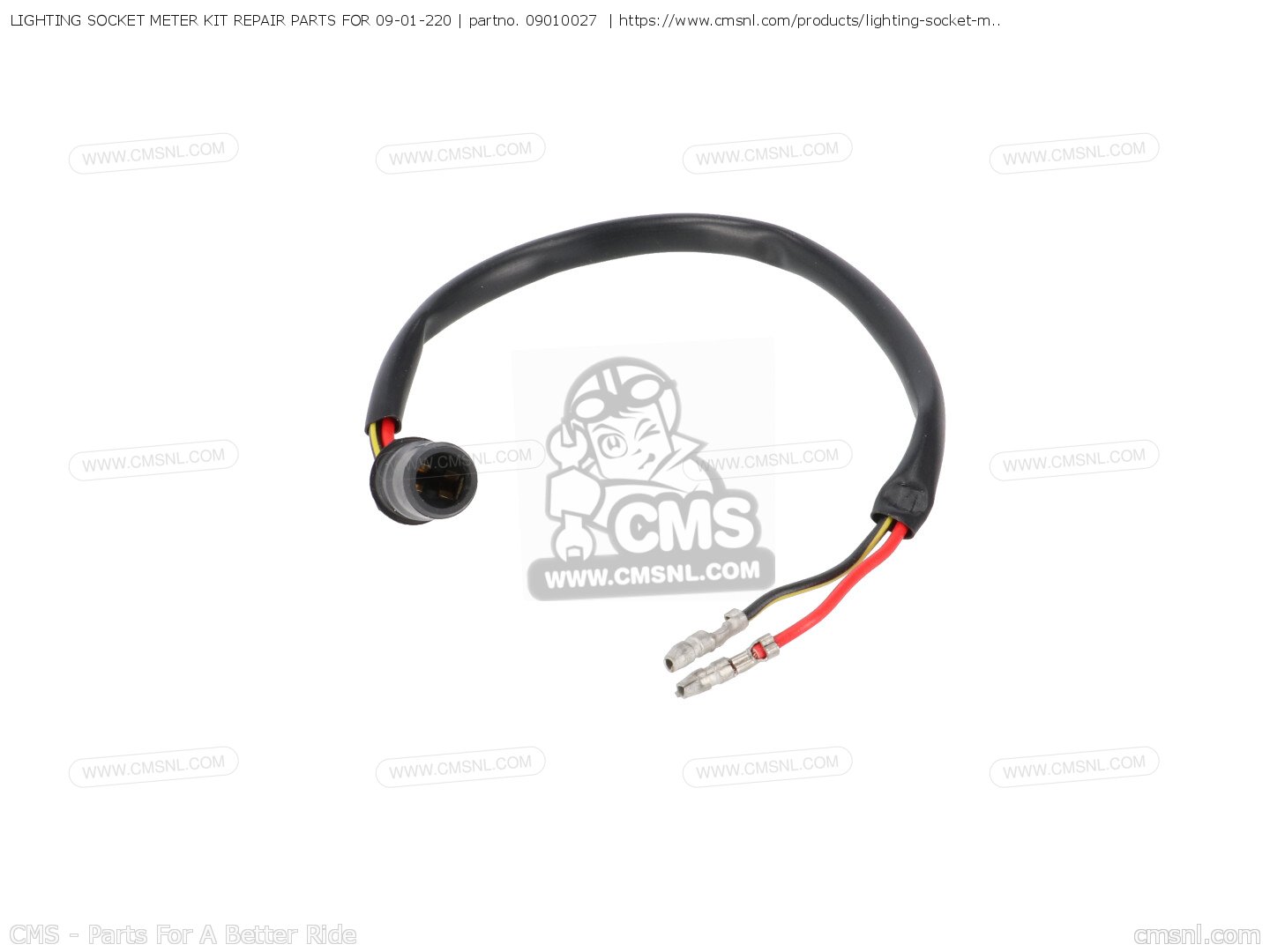 09010027 Lighting Socket Meter Kit Repair Parts For 0901220 Takegawa