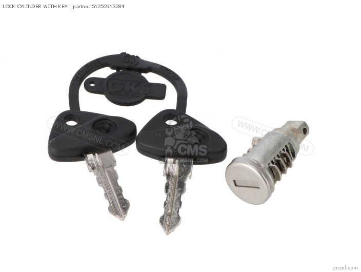 51252313284: LOCK CYLINDER WITH KEY BMW - buy the 51 25 2