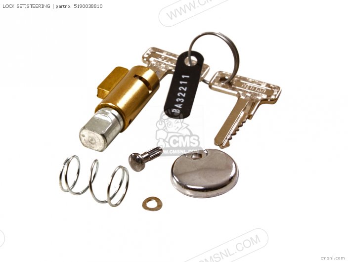 Suzuki LOCK SET,STEERING 5190038810 Suzuki LOCK SET,STEERING 5190038810