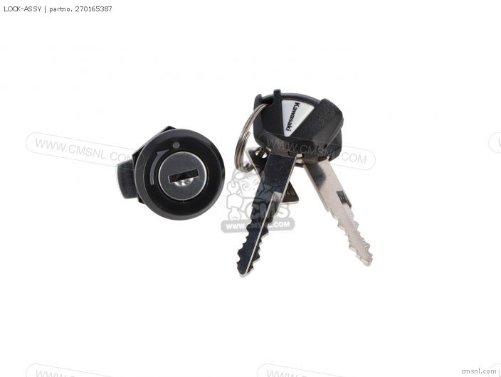 270165387: LOCK-ASSY Kawasaki - buy the 27016-5387 at CMSNL