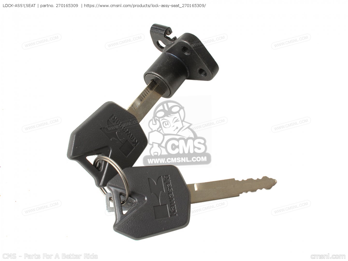 メイ 17 KAWASAKI NINJA ZX6RR REAR SUBFRAME SEAT LOCK 27016-0035