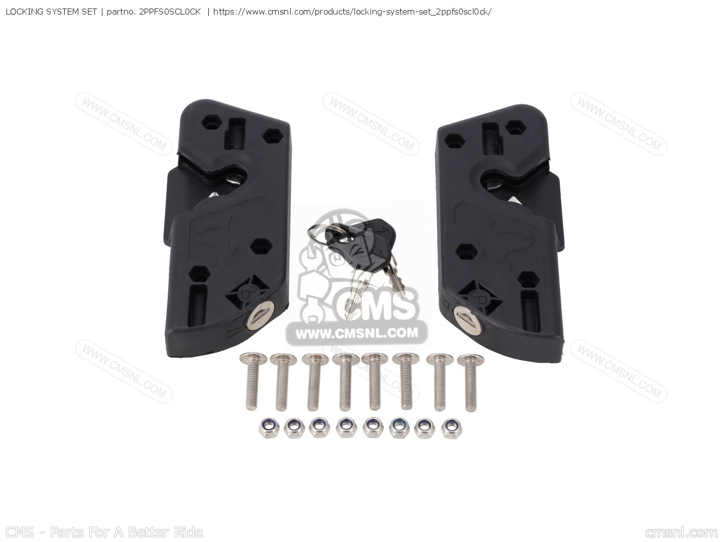 2PPFS0SCL0CK Locking System Set Yamaha buy the 2PPFS0SCL0CK at CMSNL