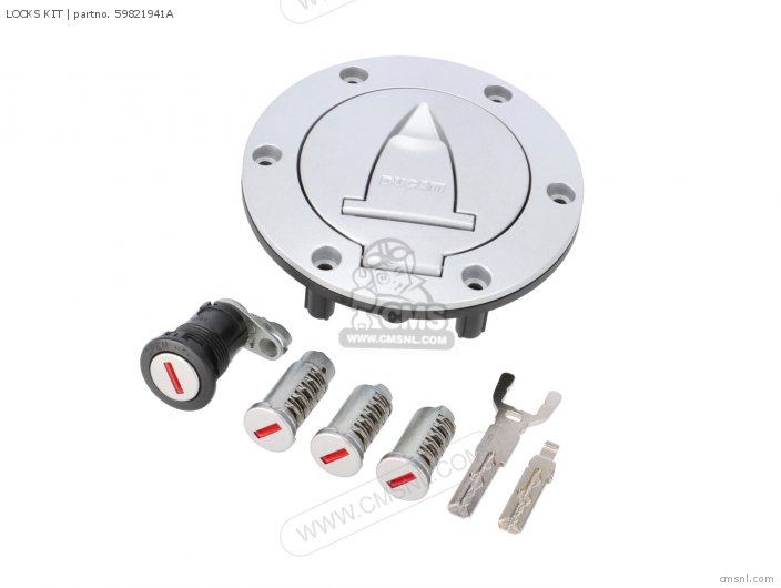 Ducati LOCKS KIT 59821941A