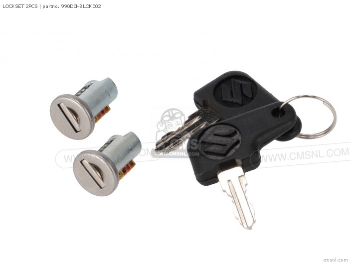 Suzuki LOCKSET 2PCS 990D0HBLOK002