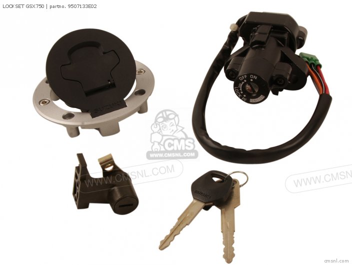 Suzuki LOCKSET GSX750 9507133E02