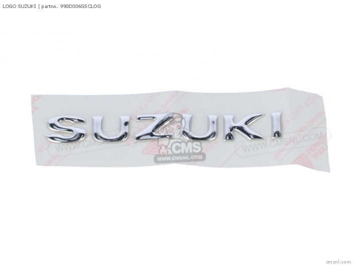 Suzuki LOGO SUZUKI SIDECASE DL650-DL1000 990D006GSCLOG