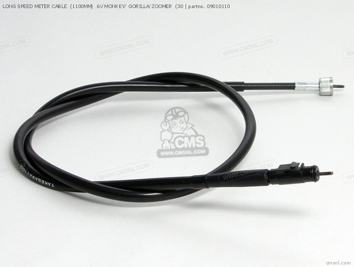 Takegawa LONG SPEED METER CABLE  (1100MM)  6V MONKEY/ GORILLA/ZOOMER  (30 09010110