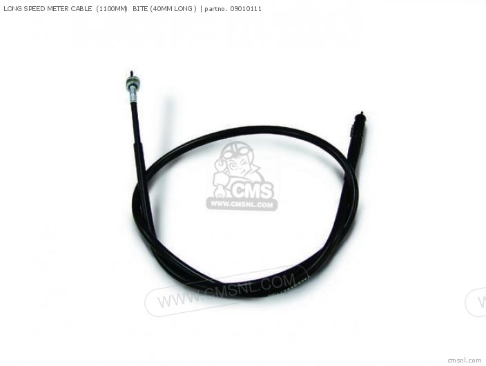 Takegawa LONG SPEED METER CABLE  (1100MM)  BITE (40MM LONG ) 09010111