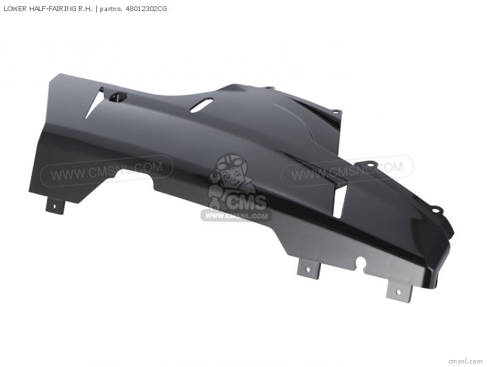 Ducati LOWER HALF-FAIRING R.H. 48012302CG