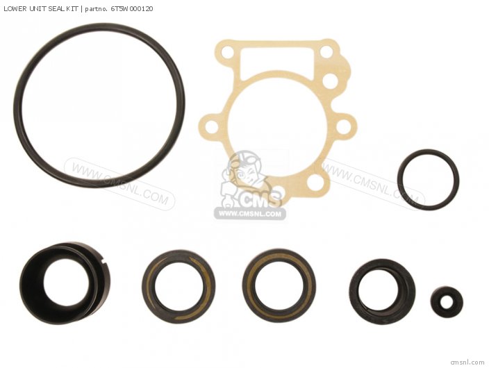 Yamaha LOWER UNIT SEAL KIT 6T5W000120