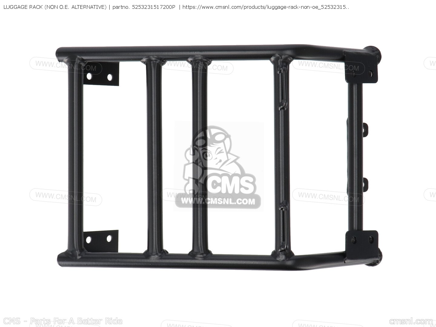 5253231517200P Luggage Rack (non O.e. Alternative) Alternative Parts