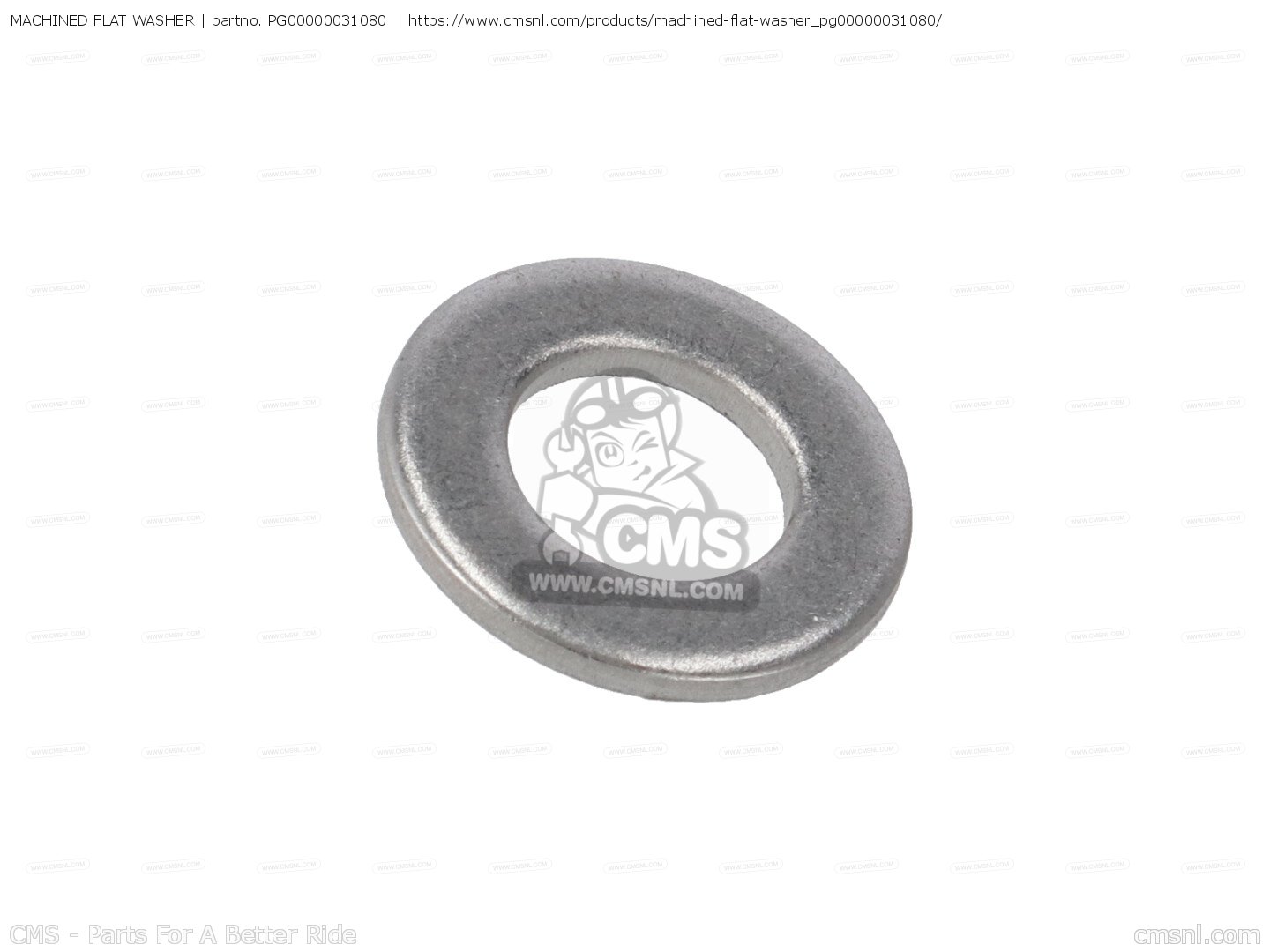 PG00000031080 Machined Flat Washer Piaggio Group buy the 00000031080