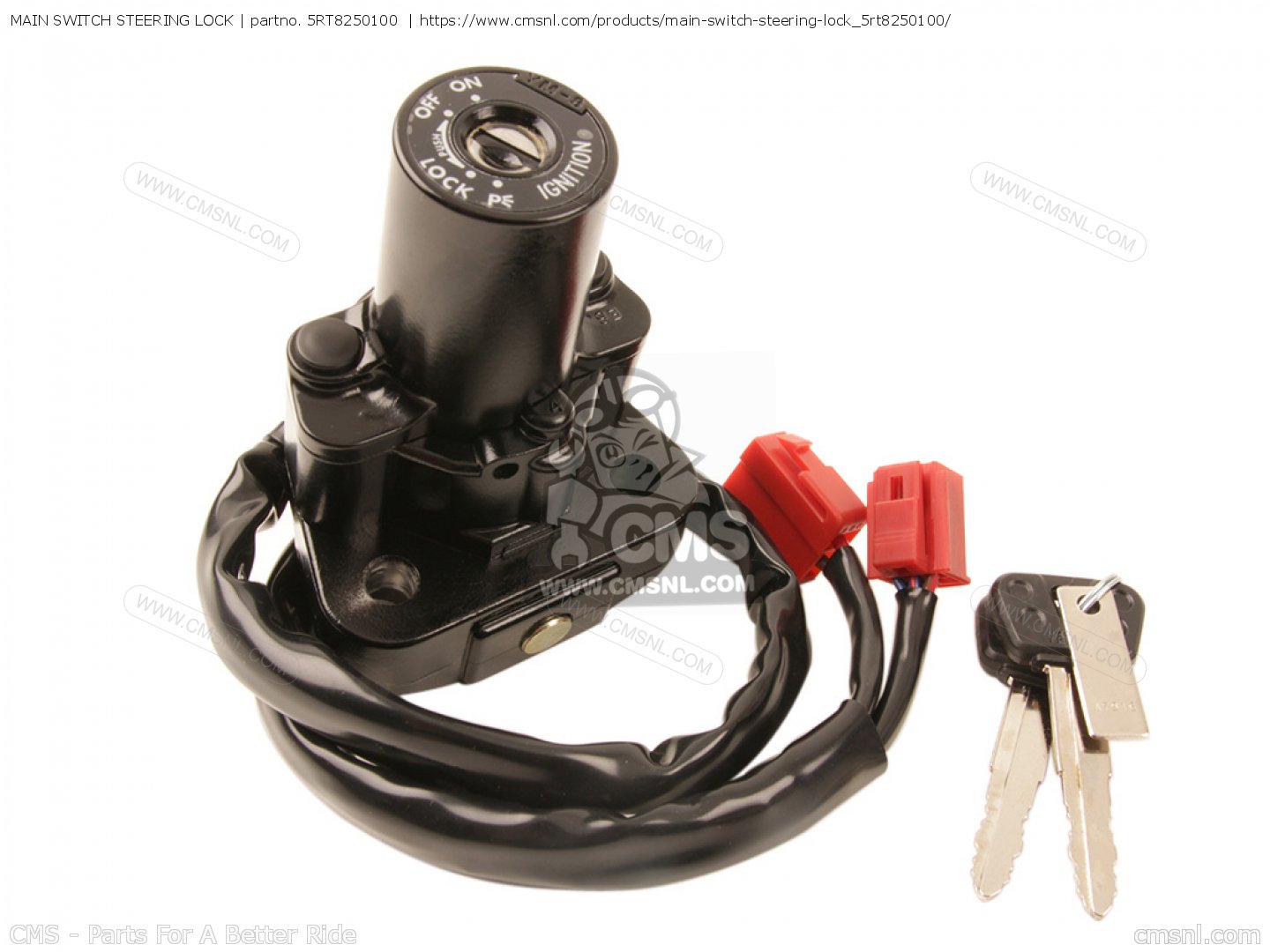 5RT8250100 Main Switch Steering Lock Yamaha buy the 5RT825010000