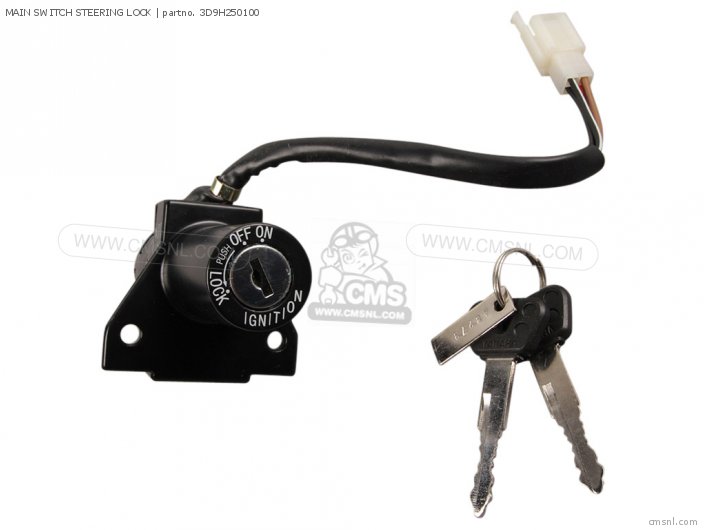 Yamaha MAIN SWITCH STEERING LOCK 3D9H250100