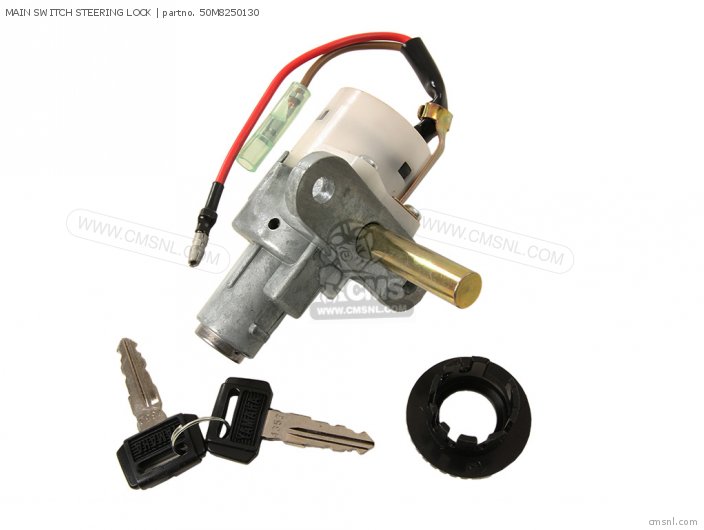 50m8250130: Main Switch Steering Lock Yamaha - Buy The 50m-82501-30-00 