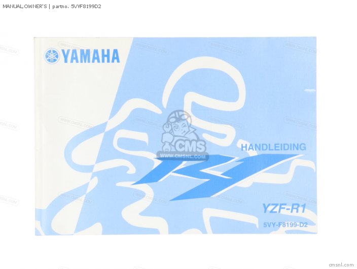 Yamaha MANUAL,OWNERS 5VYF8199D2