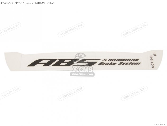 MARK,ABS *TYPE1* MARK,ABS *TYPE1*