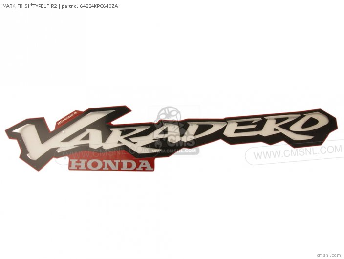 Honda MARK,FR SI*TYPE1* R2 64224KPC640ZA