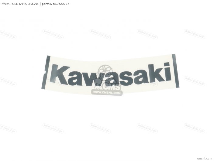 Kawasaki MARK,FUEL TANK,LH,KAW 560520797